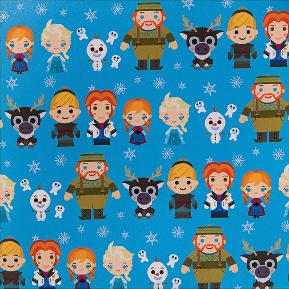 Loungefly x Disney Frozen Chibi Print Mini Backpack NWT - Picture 9 of 15